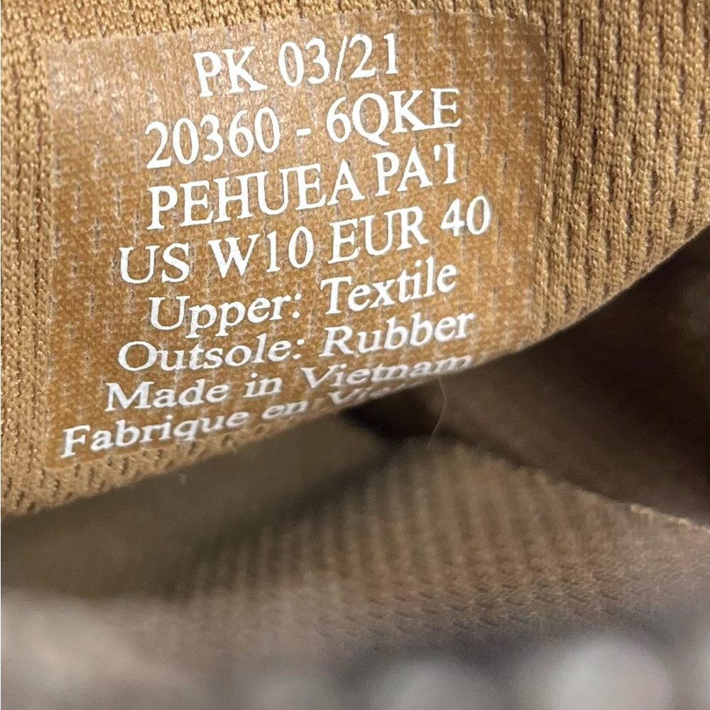 Olukai Pehuea Camouflage‎ Slip-On Shoes Sneaker Women’s Sz 10 - Picture 5 of 8